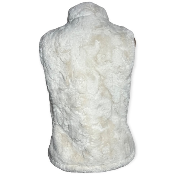 nicole miller original off white ivory reversible puffer vest size S - Picture 10 of 15